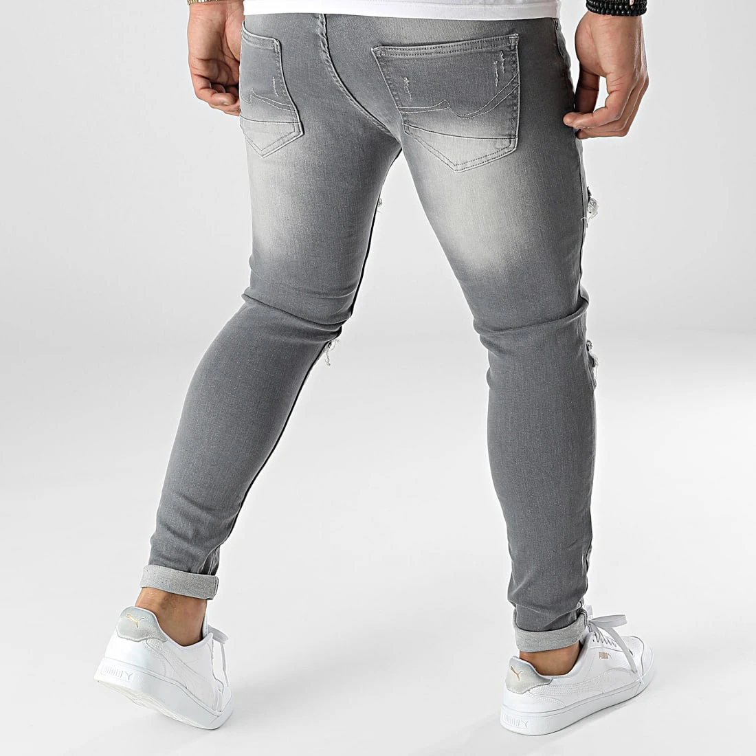 Budget ⭐ Jean Skinny 3535 Gris de Classic Series ✨ 6 Budget ⭐ Jean Skinny 3535 Gris de Classic Series ✨ – Image 4