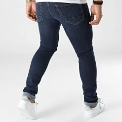 Grosses soldes 🔥 Jean Slim 7714 Bleu Brut de Classic Series 🛒 -Classic Series Soldes classic series 295565 7714 BLUE 20211217T150515 04