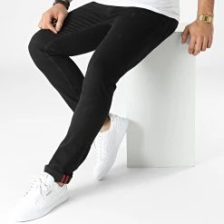 Remise 🧨 Jean Slim 7734 Noir de Classic Series 😉 -Classic Series Soldes classic series 295568 7734 BLACK 20211217T150627 03