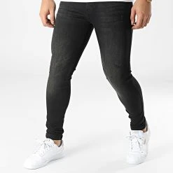 Remise ⌛ Jean Skinny 7725 Noir de Classic Series 😀