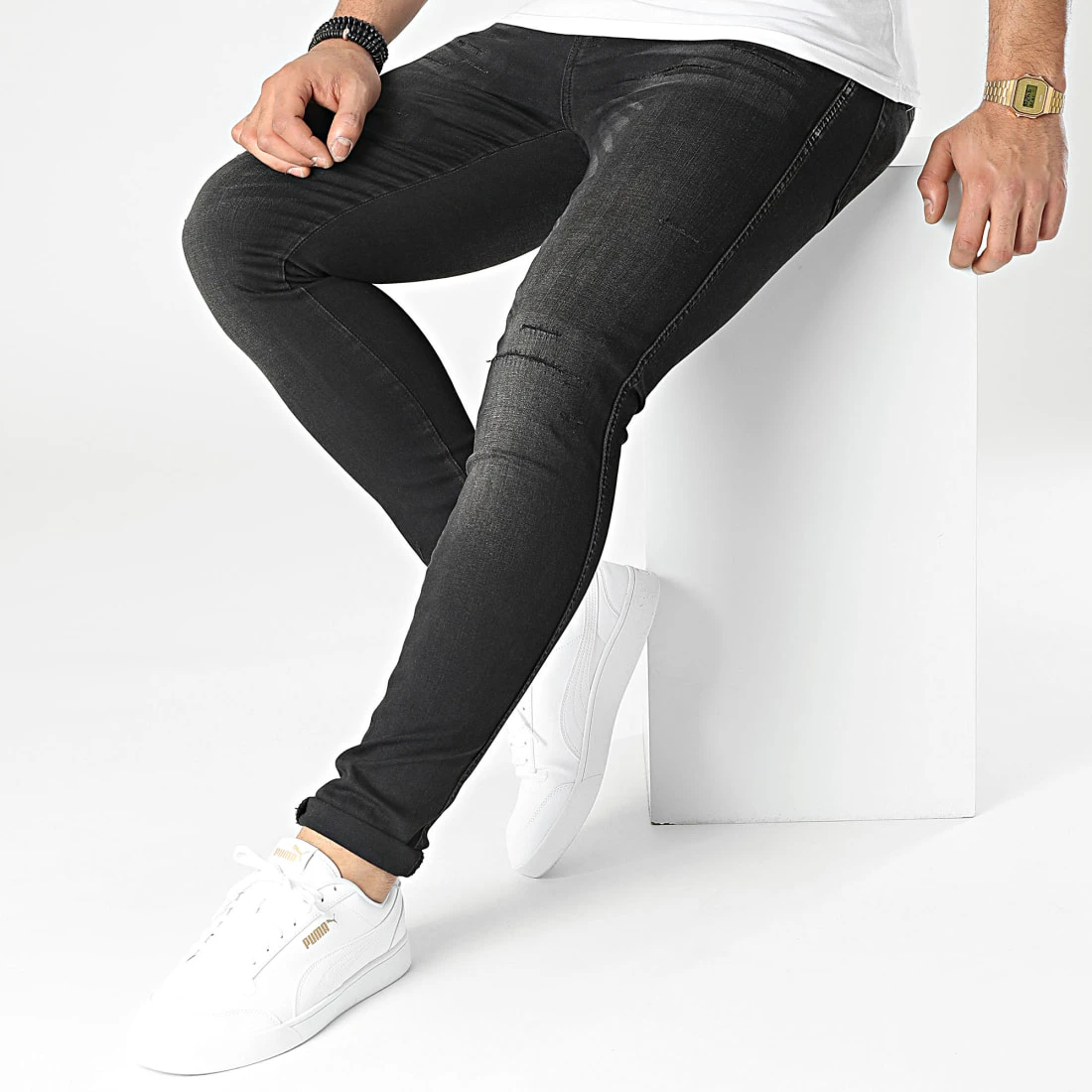 Acheter 🎉 Jean Skinny 7725 Noir de Classic Series 😉 5 Acheter 🎉 Jean Skinny 7725 Noir de Classic Series 😉 – Image 3