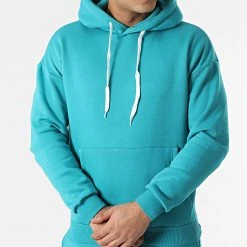 Meilleure vente ⭐ Ensemble De Survetement F22-901T Bleu Pétrole de Classic Series ❤️ -Classic Series Soldes classic series 298059 F22 901T PETROL 20220124T160639 02