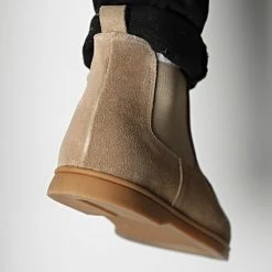 Sortie 😀 Chelsea Boots 811 Beige de Classic Series 🧨 -Classic Series Soldes classic series 298470 811 KUM SUET 20220125T162446 04