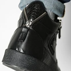 Les meilleures critiques de ✨ Baskets NAC-06 Croco Noir de Classic Series 🔥 -Classic Series Soldes classic series 298479 NAC 06 CROCO BLK 01 20220125T161909 04