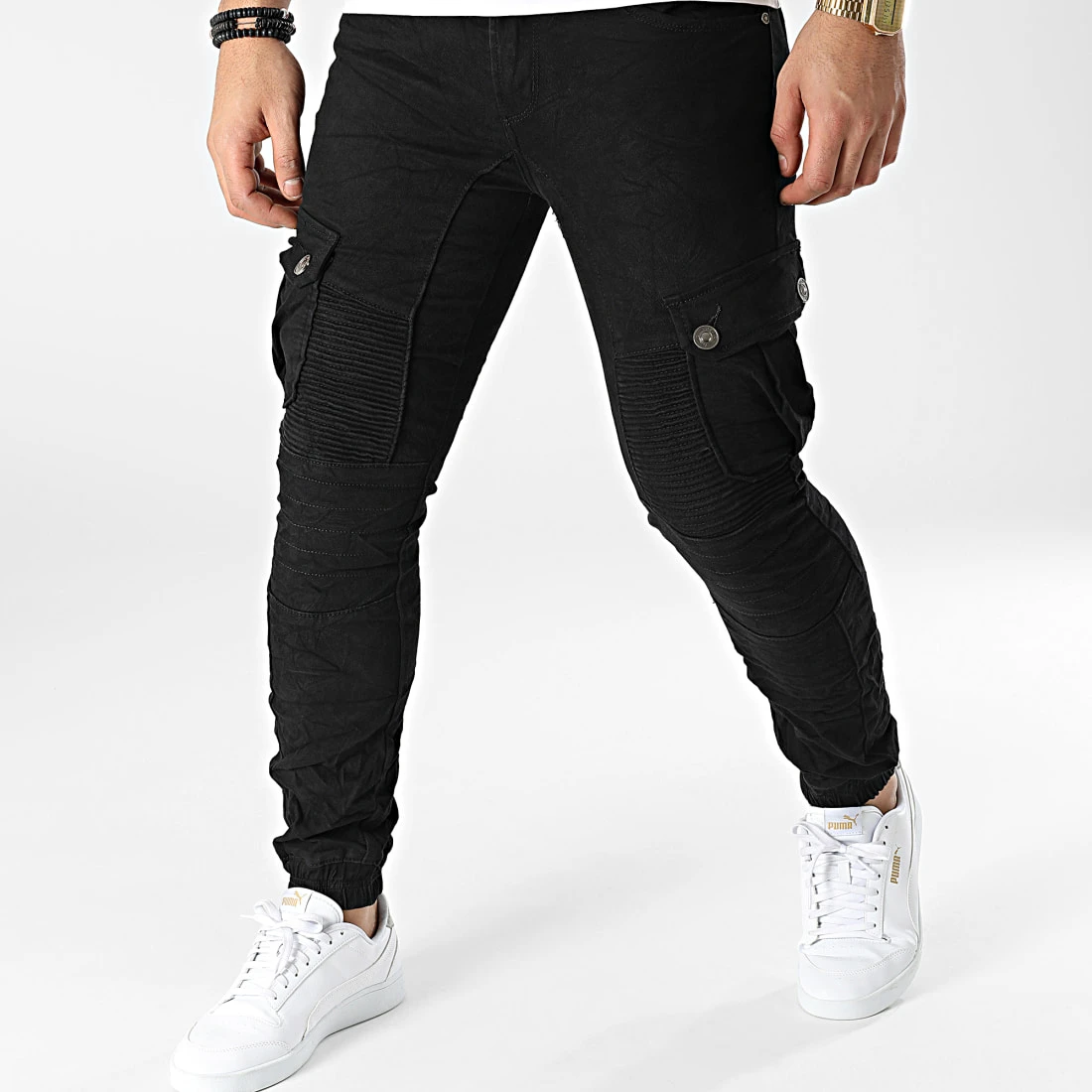 Remise 🥰 Jogger Pant E6979 Noir de Classic Series ✔️ 3 Remise 🥰 Jogger Pant E6979 Noir de Classic Series ✔️