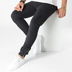 Promo 💯 Jogger Pant HX-7808 Bleu Marine de Classic Series 🔥 -Classic Series Soldes classic series 299798 HX 7808 BLUE 20220126T143250 03