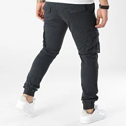 Sortie ⌛ Jogger Pant JW-5342 Bleu Marine de Classic Series ⌛ -Classic Series Soldes classic series 299801 JW 5342 4 20220126T143303 04