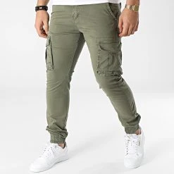 Vente flash 👏 Jogger Pant G6571 Vert Kaki de Classic Series ✔️