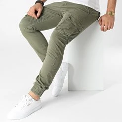 Vente flash 👏 Jogger Pant G6571 Vert Kaki de Classic Series ✔️ -Classic Series Soldes classic series 299813 G6571 3 20220126T143105 03