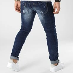 Offres 🔥 Jean Skinny E7677 Bleu Denim de Classic Series 😀 -Classic Series Soldes classic series 299860 E7677 BLUE 20220131T140553 04