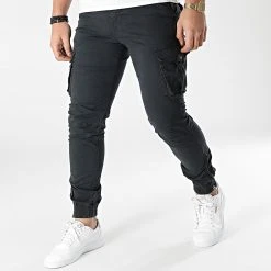 De gros ✔️ Jogger Pant JW-5343 Bleu Marine de Classic Series 😍