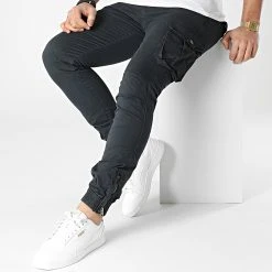 De gros ✔️ Jogger Pant JW-5343 Bleu Marine de Classic Series 😍 -Classic Series Soldes classic series 299867 JW 5343 4 20220127T161657 03