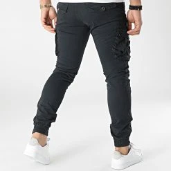 De gros ✔️ Jogger Pant JW-5343 Bleu Marine de Classic Series 😍 -Classic Series Soldes classic series 299867 JW 5343 4 20220127T161659 04