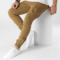 Meilleur prix ⭐ Jogger Pant JW-5343 Camel de Classic Series 😉 -Classic Series Soldes classic series 299871 JW 5343 6 20220131T141649 03