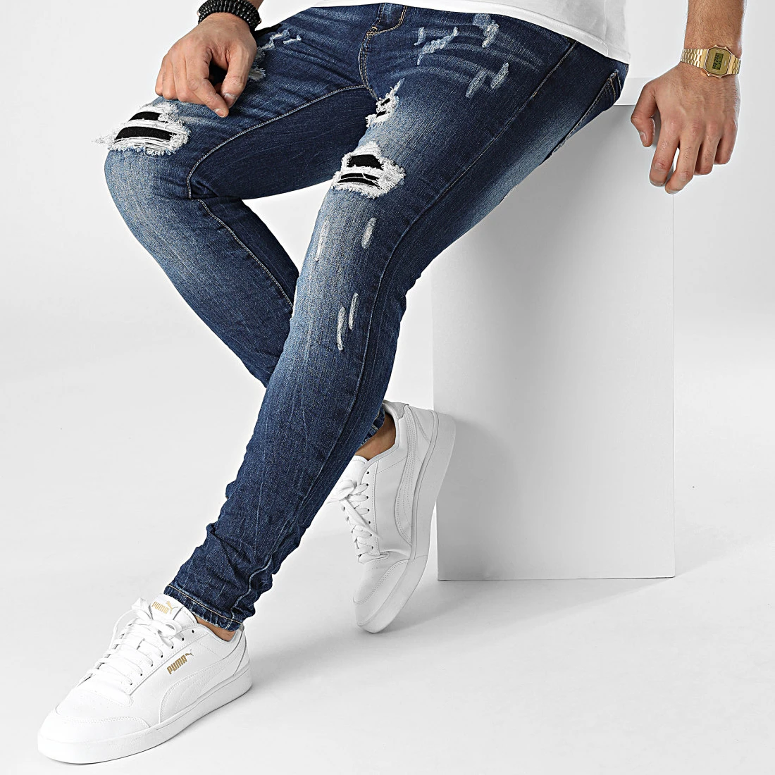 Offres 💯 Jean Skinny BC1003 Bleu Denim de Classic Series 🤩 5 Offres 💯 Jean Skinny BC1003 Bleu Denim de Classic Series 🤩 – Image 3