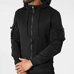 De gros ⭐ Ensemble Jogging T-866 Noir de Classic Series ⌛ -Classic Series Soldes classic series 299953 T 866 BLACK 20220127T155037 03