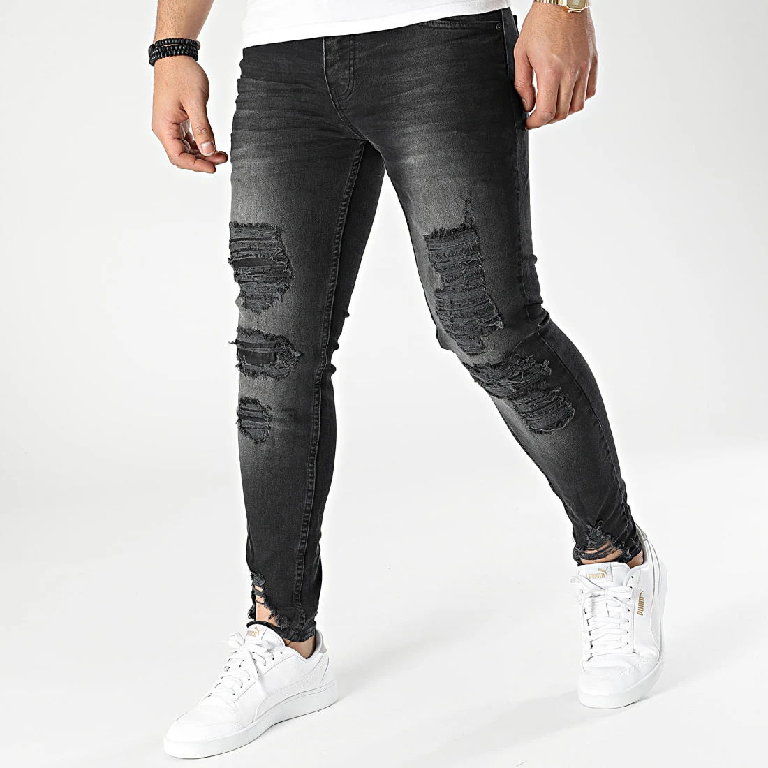 Meilleure affaire 🎁 Jean Skinny DHZ-3636 Noir de Classic Series 🌟 3 Meilleure affaire 🎁 Jean Skinny DHZ-3636 Noir de Classic Series 🌟