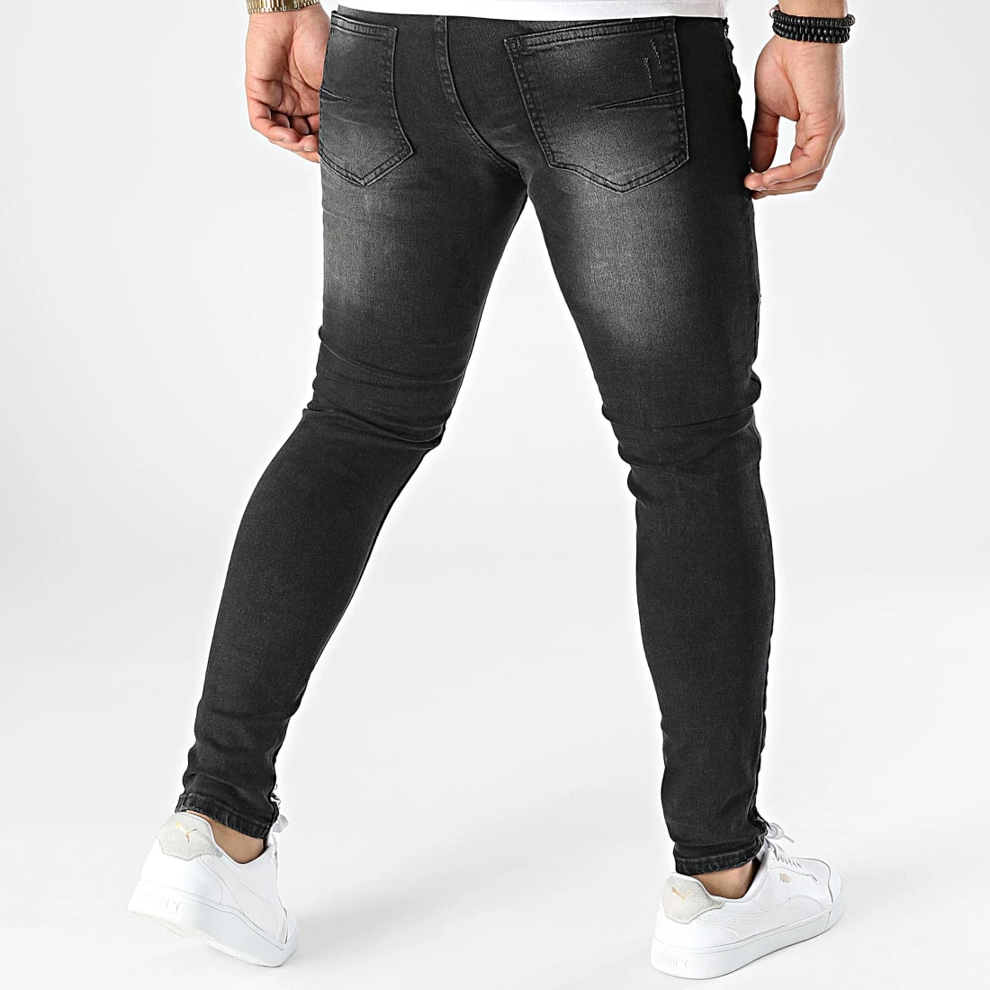 Meilleure affaire 🎁 Jean Skinny DHZ-3636 Noir de Classic Series 🌟 6 Meilleure affaire 🎁 Jean Skinny DHZ-3636 Noir de Classic Series 🌟 – Image 4