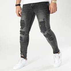 Meilleure affaire 🥰 Jean Skinny DHZ-3636 Gris Anthracite de Classic Series ✨