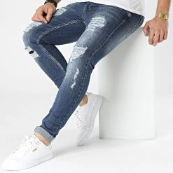 Offres ⭐ Jean Skinny DHZ-36665 Bleu Denim de Classic Series 👍 -Classic Series Soldes classic series 300763 DHZ 3665 K TINT 20220202T152540 03