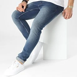 Tout neuf 🎁 Jean Slim DP1000_173 Bleu Denim de Classic Series 😉 -Classic Series Soldes classic series 300918 DP1000 173 20220202T152953 03