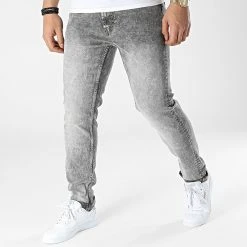Offres ✨ Jean Slim DP1000_173 Gris de Classic Series 🌟