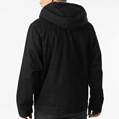 Le moins cher 😉 Veste Jean Capuche AW21-COLL-2-026 Noir de Classic Series 🌟 -Classic Series Soldes classic series 301699 AW21 COLL 2 026 001 20220207T155601 04