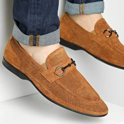 Offres ❤️ Mocassins UM12678 Camel de Classic Series 👏