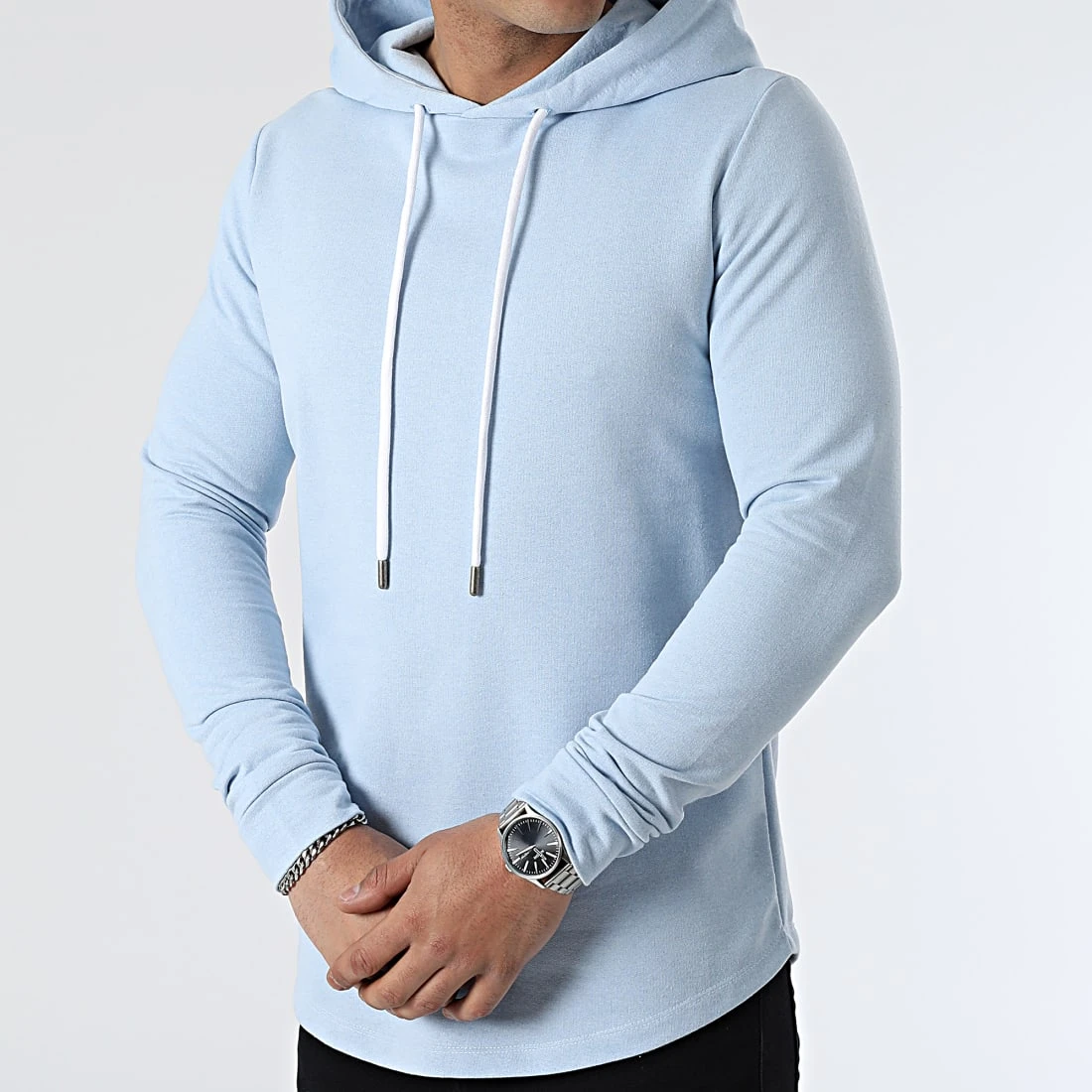 Vente flash ✨ Sweat Capuche Oversize 2353 Bleu Ciel de Classic Series 👍 3 Vente flash ✨ Sweat Capuche Oversize 2353 Bleu Ciel de Classic Series 👍