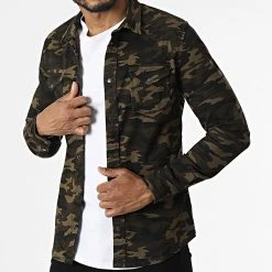 Acheter 💯 Surchemise DC-3230 Vert Kaki Camouflage de Classic Series 💯