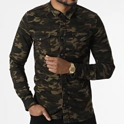 Acheter 💯 Surchemise DC-3230 Vert Kaki Camouflage de Classic Series 💯 -Classic Series Soldes classic series 302352 DC 3230 20220217T152931 03