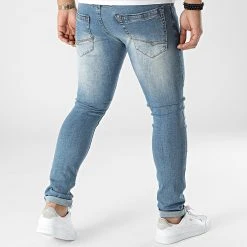 Offres 🧨 Jean Slim D-3216 Bleu Wash de Classic Series 🛒 -Classic Series Soldes classic series 302369 D 3216 20220208T160117 04