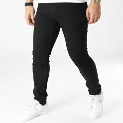 Meilleur prix 🔔 Jean Slim D-3227 Noir de Classic Series 🎉