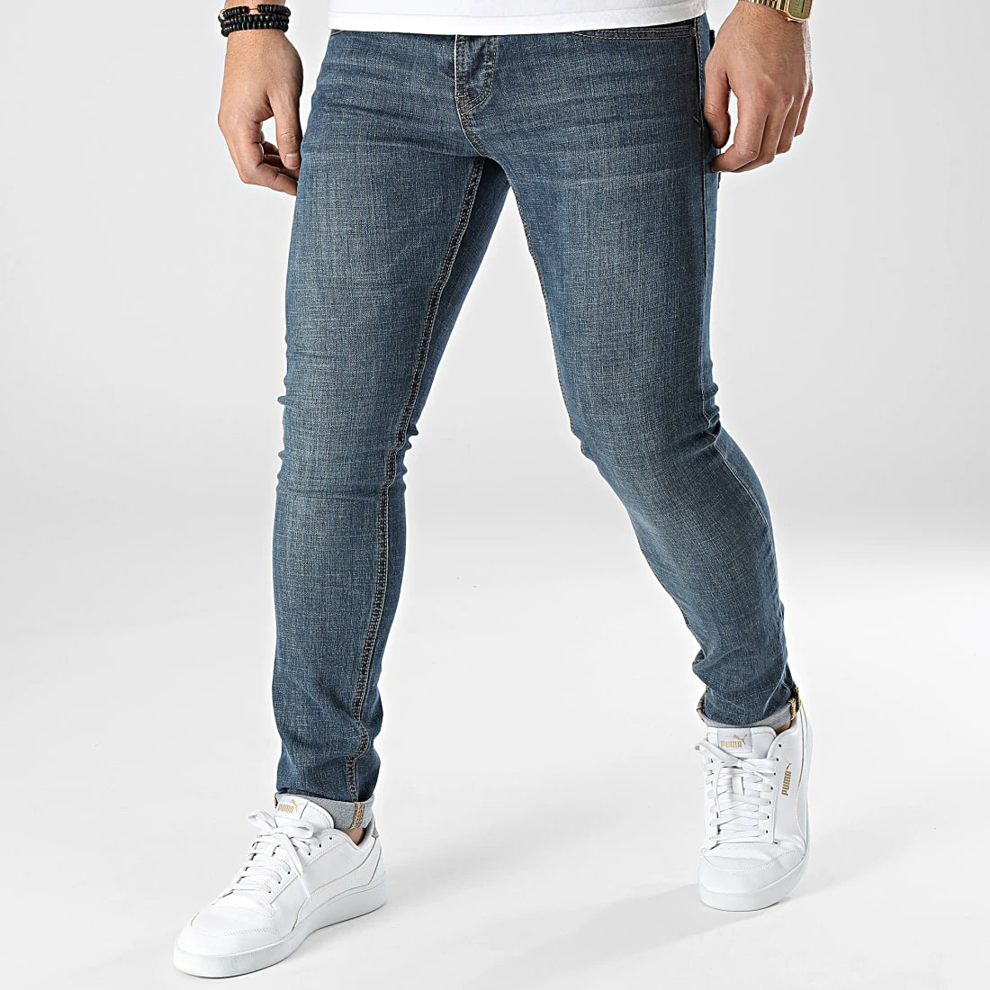 Offres ❤️ Jean Slim D-3226 Bleu Wash de Classic Series ✔️ 3 Offres ❤️ Jean Slim D-3226 Bleu Wash de Classic Series ✔️