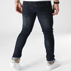 Sortie ✨ Jean Slim D-3221 Bleu Brut de Classic Series ✔️ -Classic Series Soldes classic series 302402 D 3221 20220208T160410 04