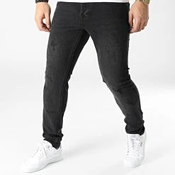 Budget ❤️ Jean Slim D-3228 Noir de Classic Series 🔥