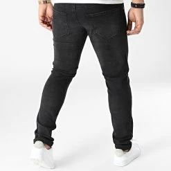 Budget ❤️ Jean Slim D-3228 Noir de Classic Series 🔥 -Classic Series Soldes classic series 302409 D 3228 20220301T150244 04