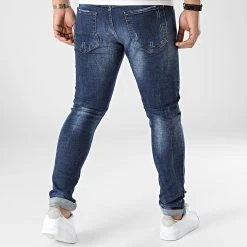Grosses soldes ⭐ Jean Slim 003 Bleu Denim de Classic Series 🛒 -Classic Series Soldes classic series 302422 003 20220208T161817 04