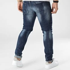 Acheter 🤩 Jean Slim 008 Bleu Denim de Classic Series ⭐ -Classic Series Soldes classic series 302423 008 20220208T160300 04
