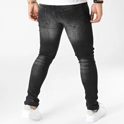 Meilleure vente ⌛ Jean Slim 004 Noir de Classic Series 💯 -Classic Series Soldes classic series 302424 004 20220301T150343 04