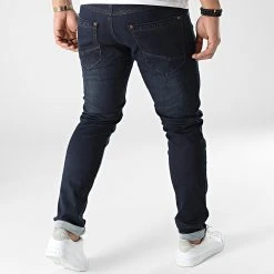 De gros 🎁 Jean Slim D-3125 Bleu Brut de Classic Series ❤️ -Classic Series Soldes classic series 302425 D 3125 20220208T160455 04