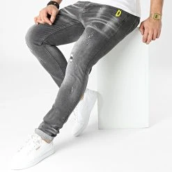 Les meilleures critiques de ❤️ Jean Slim 013 Gris de Classic Series ⭐ -Classic Series Soldes classic series 302446 013 20220301T150418 03