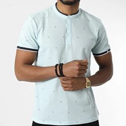 Nouveau 🧨 Polo A Manches Courtes 2206 Bleu Clair de Classic Series 🛒 -Classic Series Soldes classic series 304039 P2206 GREEN 20220217T154933 03