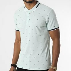 Promo ❤️ Polo A Manches Courtes 2201 Vert Clair de Classic Series ❤️