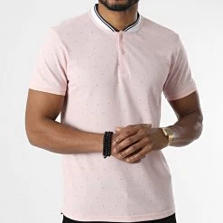 Sortie 🔔 Polo A Manches Courtes 2213 Rose de Classic Series ✔️ -Classic Series Soldes classic series 304048 P2213 PINK 20220217T154918 03