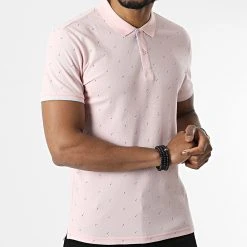 Remise ⭐ Polo A Manches Courtes 2212 Rose de Classic Series ❤️ -Classic Series Soldes classic series 304066 P2212 PINK 20220216T162502 03