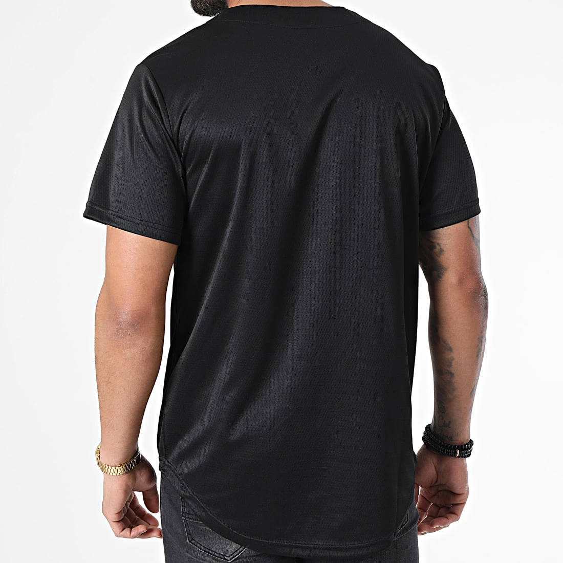 Meilleure vente ⭐ Maillot de ⚾ Baseball YE-526 Noir de Classic Series 😉 6 Meilleure vente ⭐ Maillot de ⚾ Baseball YE-526 Noir de Classic Series 😉 – Image 4