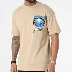 Bon marché ⭐ Tee ⭐ Shirt G22-556 Beige de Classic Series 🥰