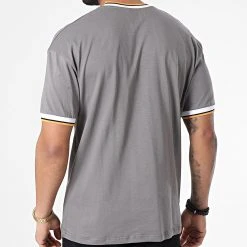 Nouveau 🔥 Tee Shirt G22-597 Gris Anthracite de Classic Series 🤩 -Classic Series Soldes classic series 304601 G22 597 GRI 20220222T161502 04