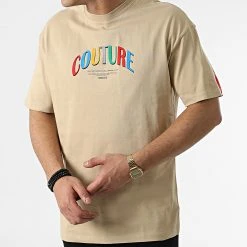 Vente flash ⌛ Tee ✨ Shirt G22-565 Beige de Classic Series 🌟 -Classic Series Soldes classic series 304649 G22 565 BEJ 20220223T140617 03